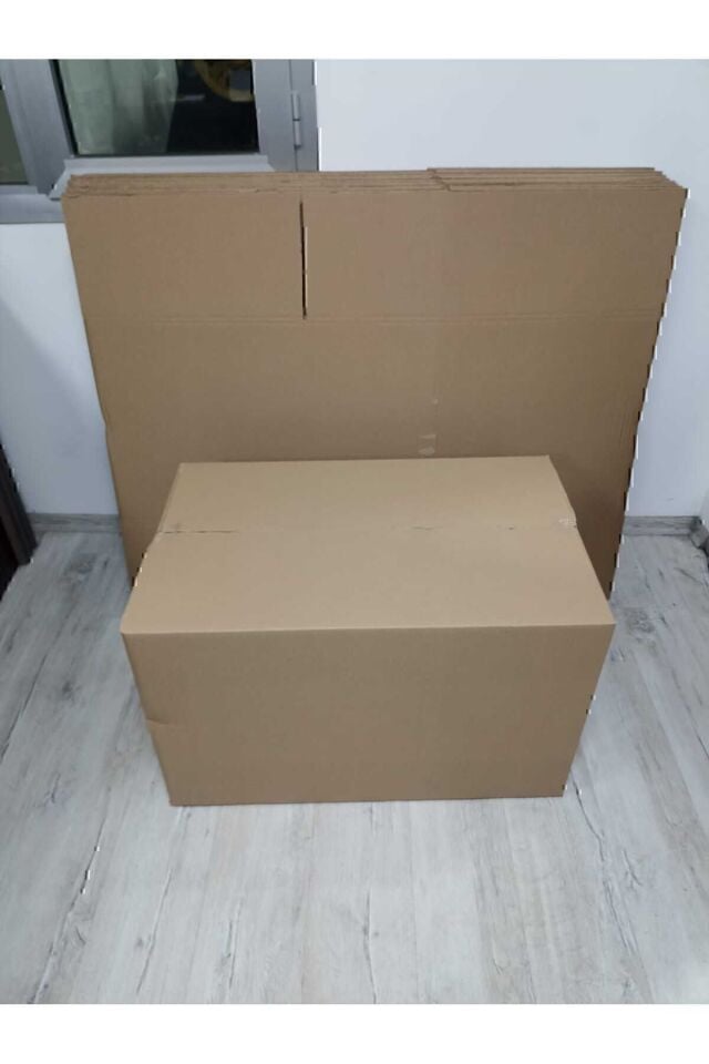 60x40x40cm 3 Adet Boş Koli, Karton Kutu, Çeyiz Kutusu, Taşınma Kolisi, Toptan Ambalaj