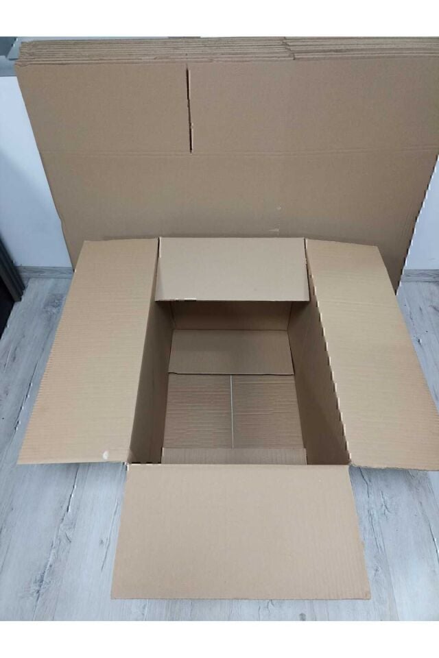 60x40x40cm 3 Adet Boş Koli, Karton Kutu, Çeyiz Kutusu, Taşınma Kolisi, Toptan Ambalaj